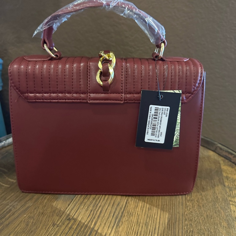 Badgley Mischka Quilted Handbag - Picture 2 of 7